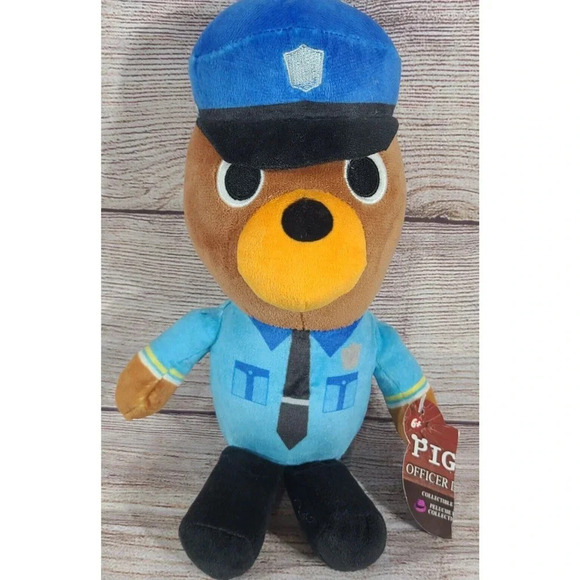 Piggy Roblox Plush Officer Doggy Stuffed Animal Series 2 Collectible 8" 2021 - Picture 1 of 6